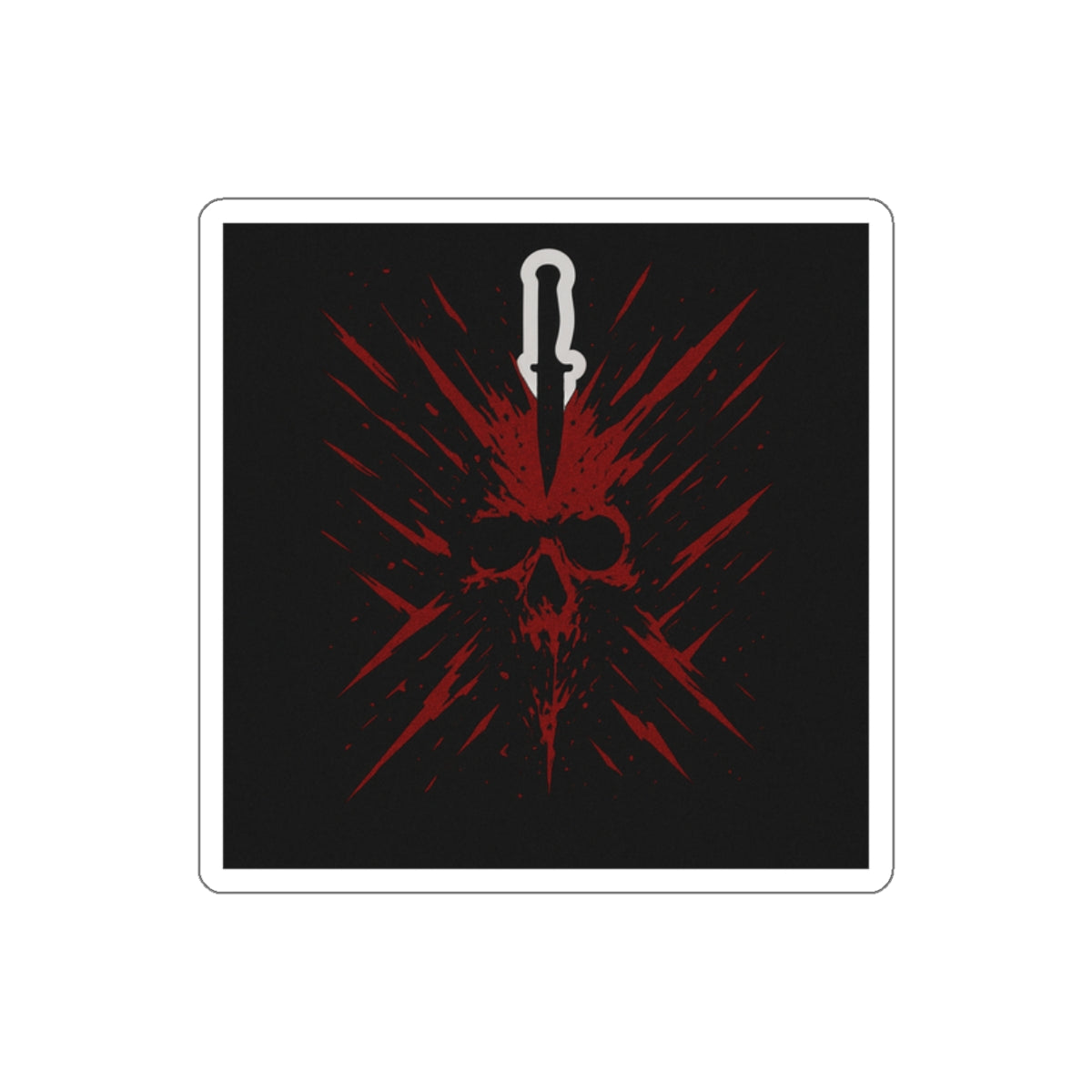 Dark Passenger Signature Abstract Sticker
