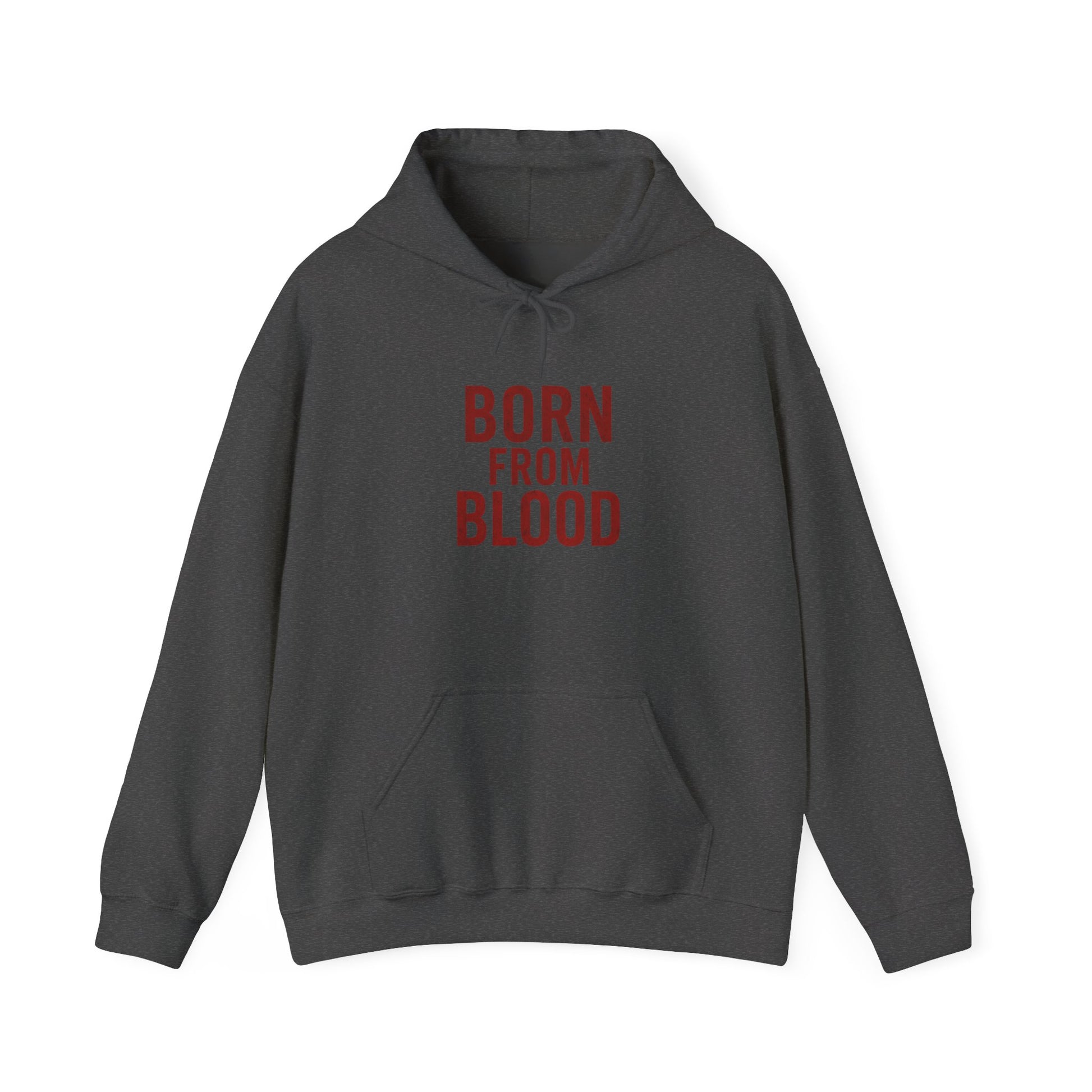 Born from Blood Hoodie – Abstract Blade Edition (Front & Back Print)