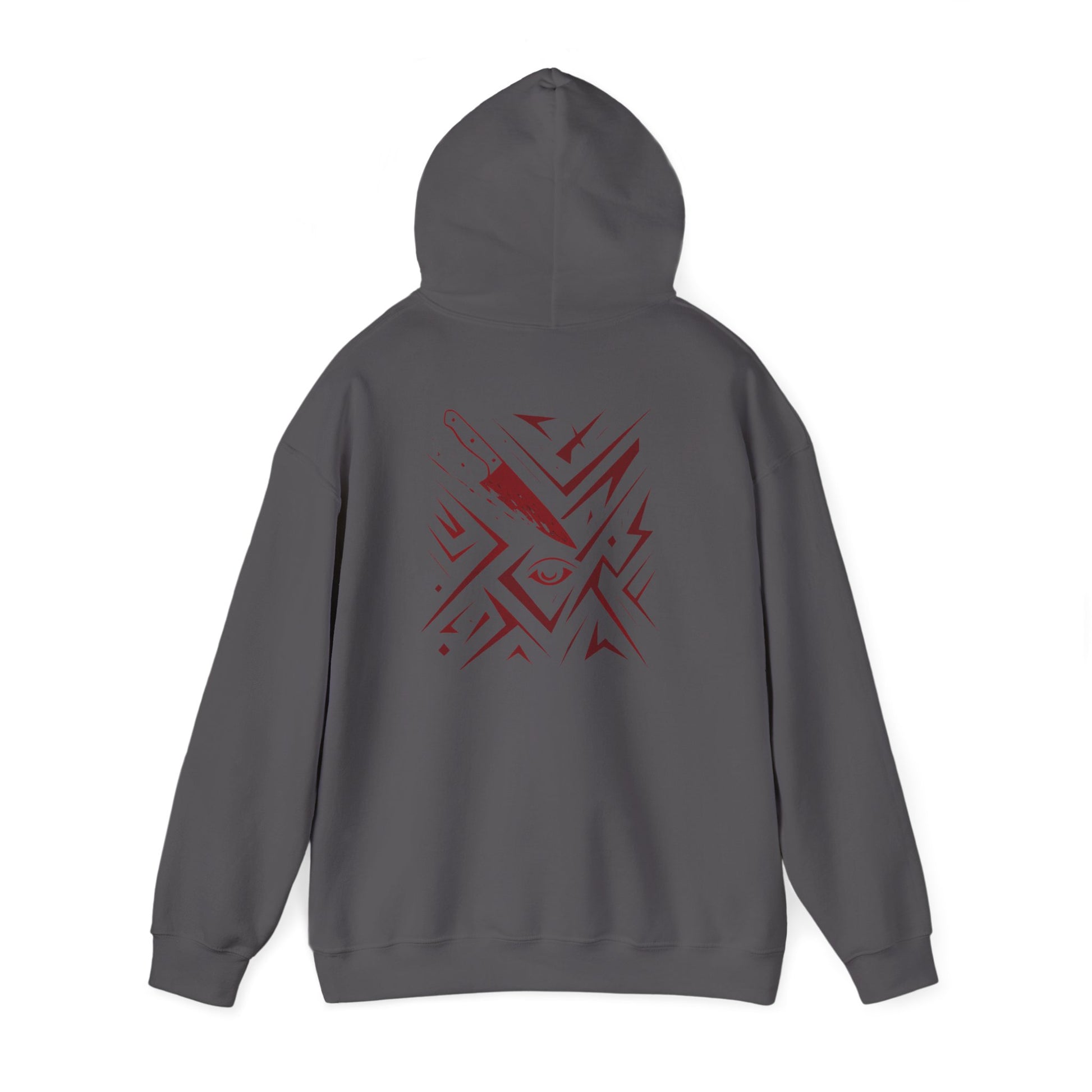 Born from Blood Hoodie – Abstract Blade Edition (Front & Back Print)