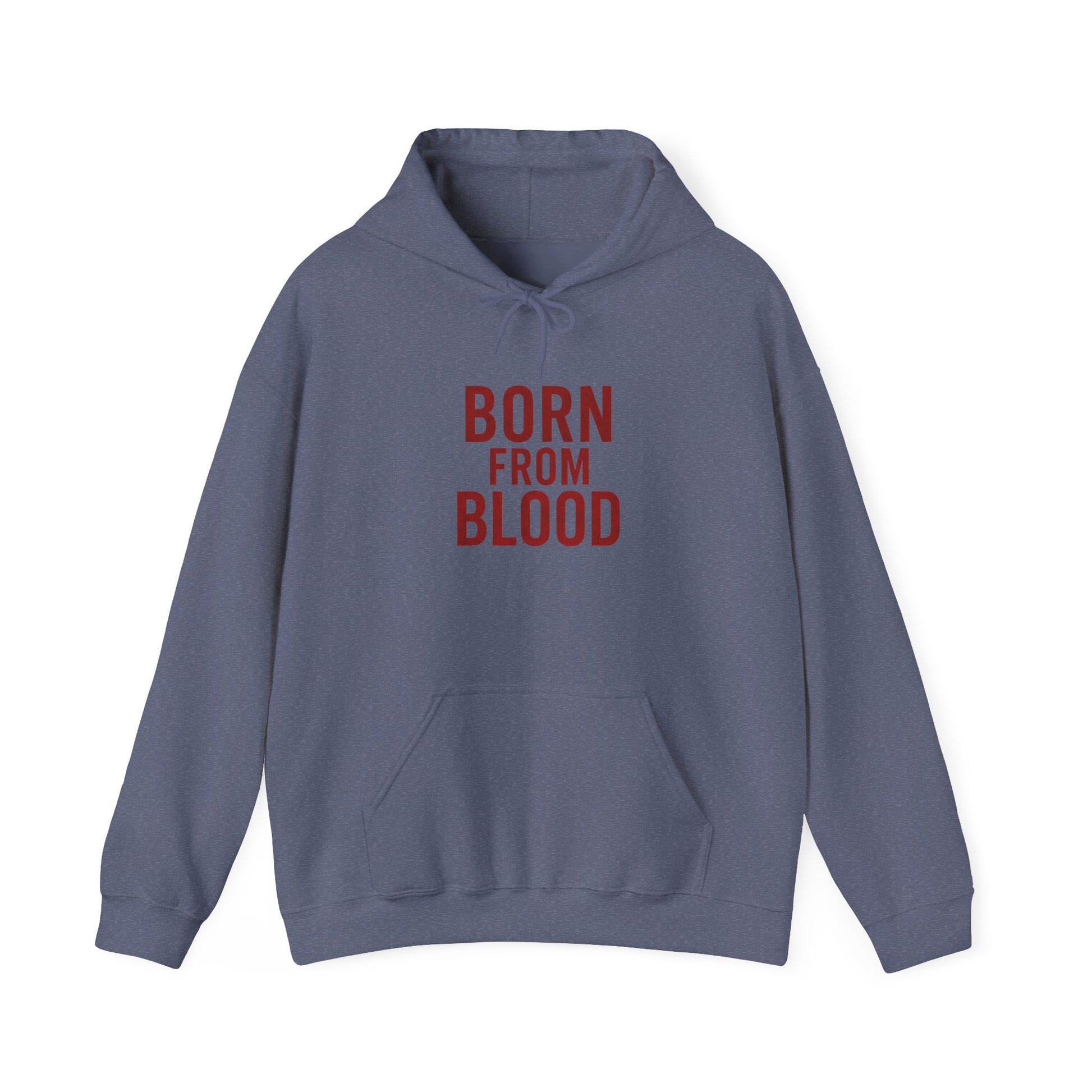 Born from Blood Hoodie – Abstract Blade Edition (Front & Back Print)