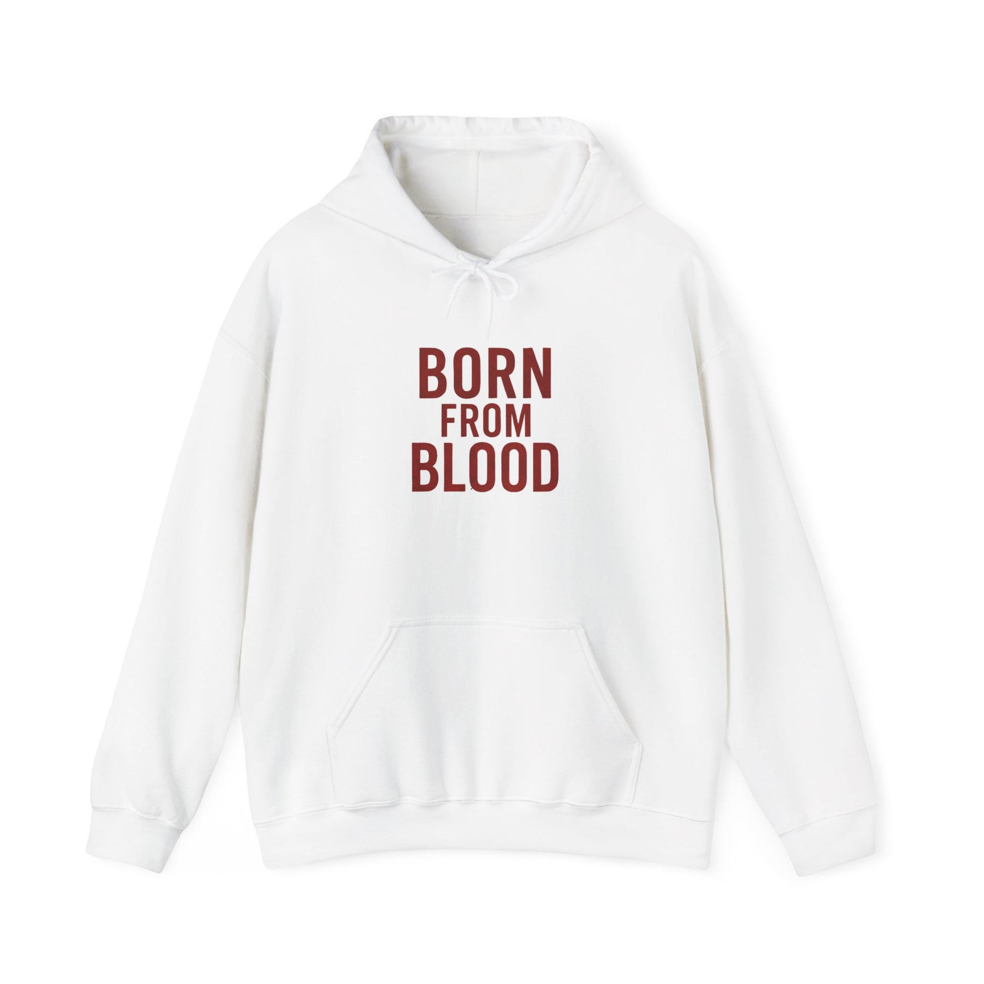 Born from Blood Hoodie – Abstract Blade Edition (Front & Back Print)