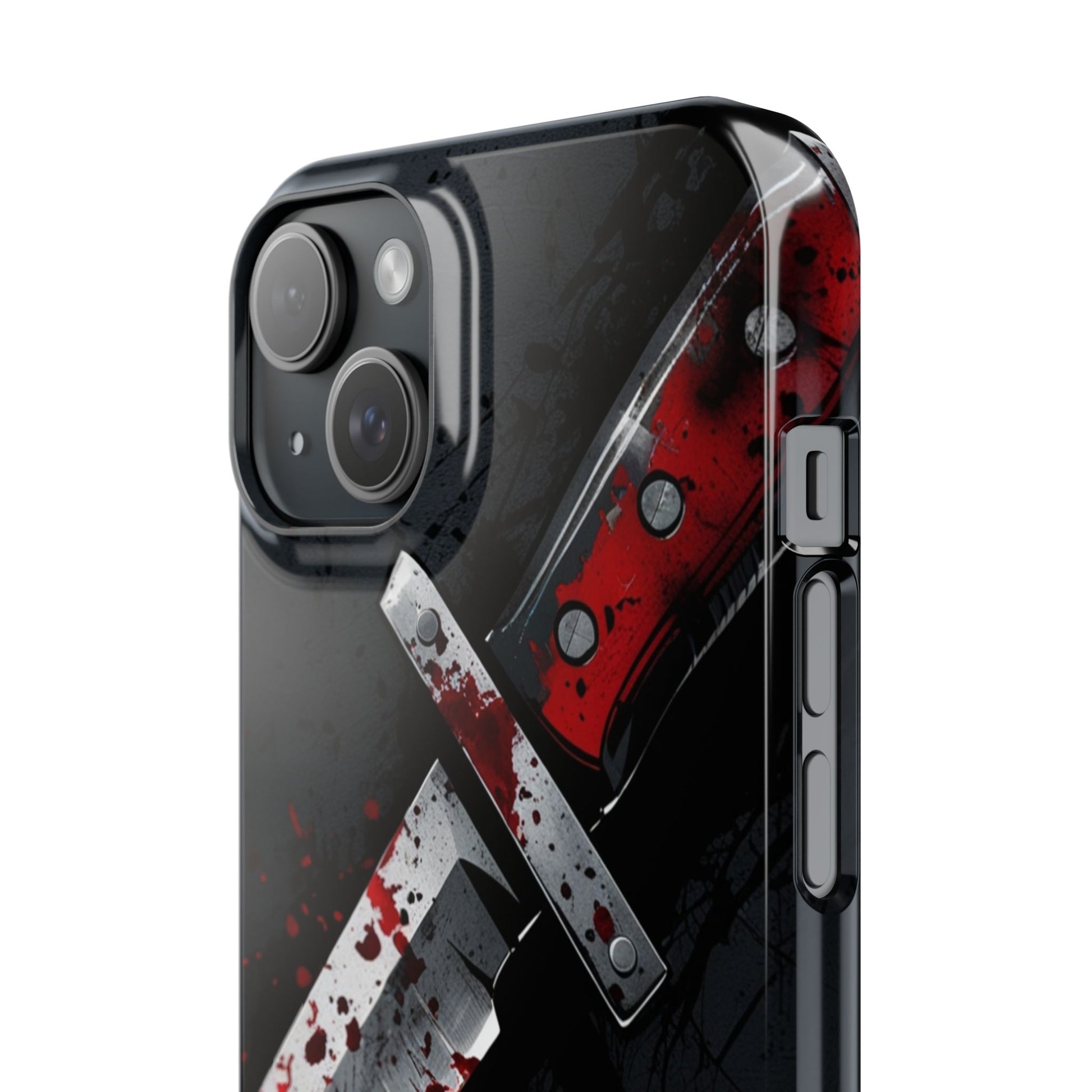 Dark Passenger Rides Again | Killer Instinct Blood Splatter Phone Case