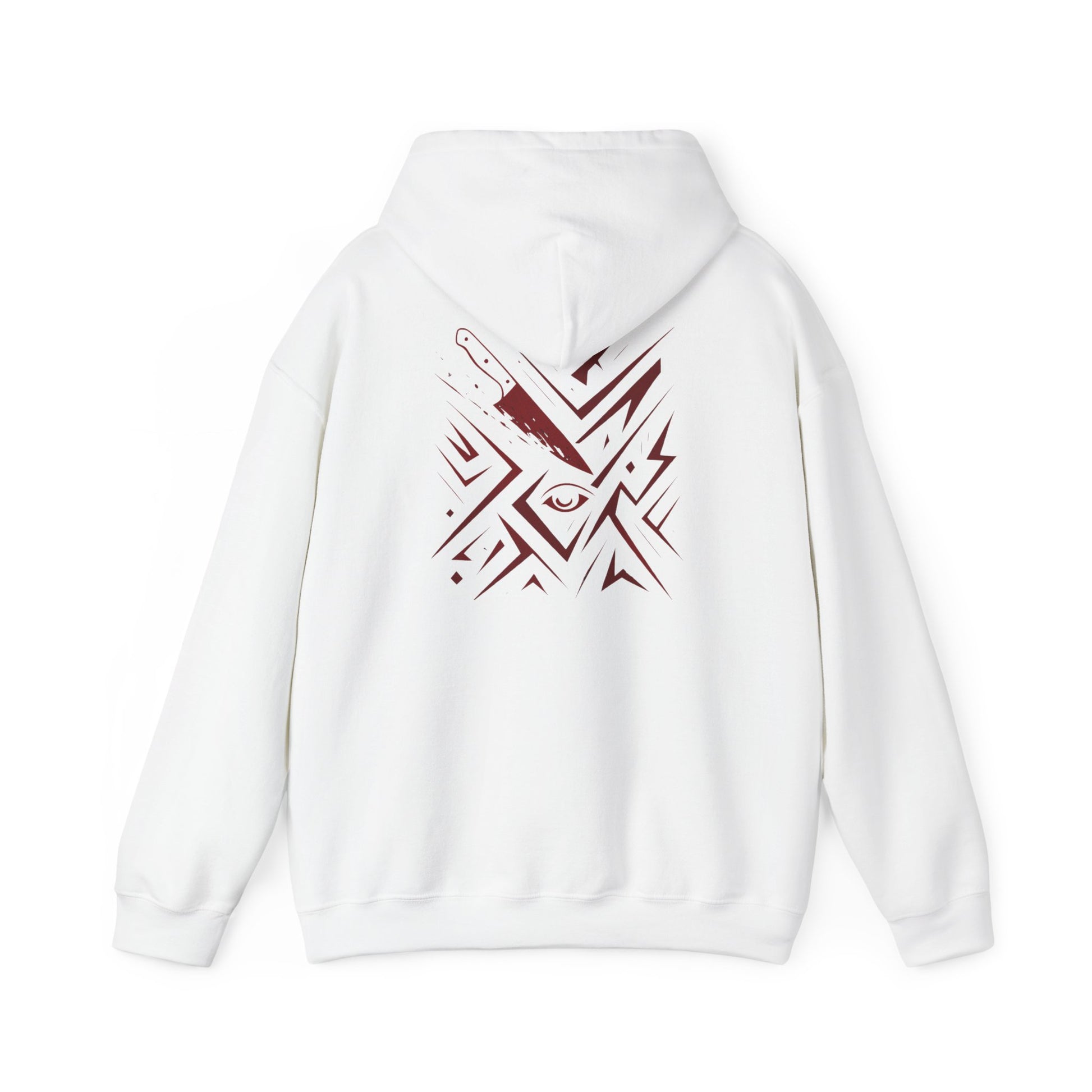 Born from Blood Hoodie – Abstract Blade Edition (Front & Back Print)