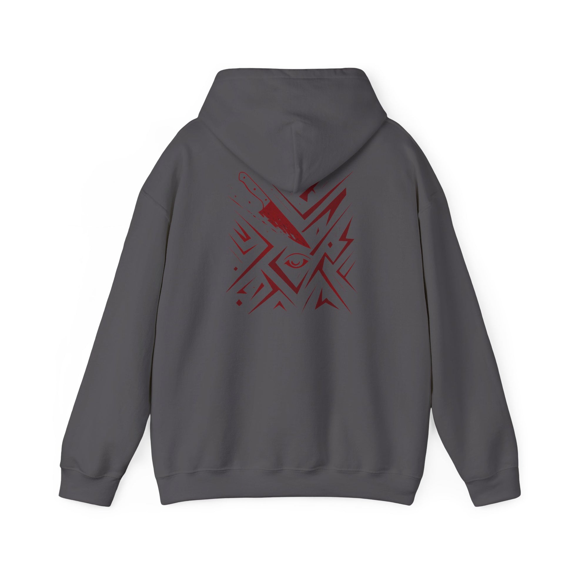 Born from Blood Hoodie – Abstract Blade Edition (Front & Back Print)