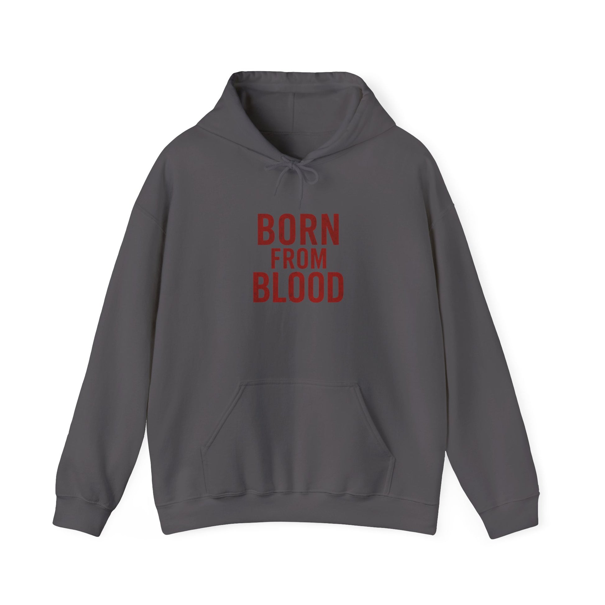 Born from Blood Hoodie – Abstract Blade Edition (Front & Back Print)
