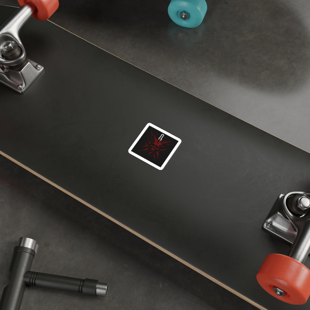 Dark Passenger Signature Abstract Sticker