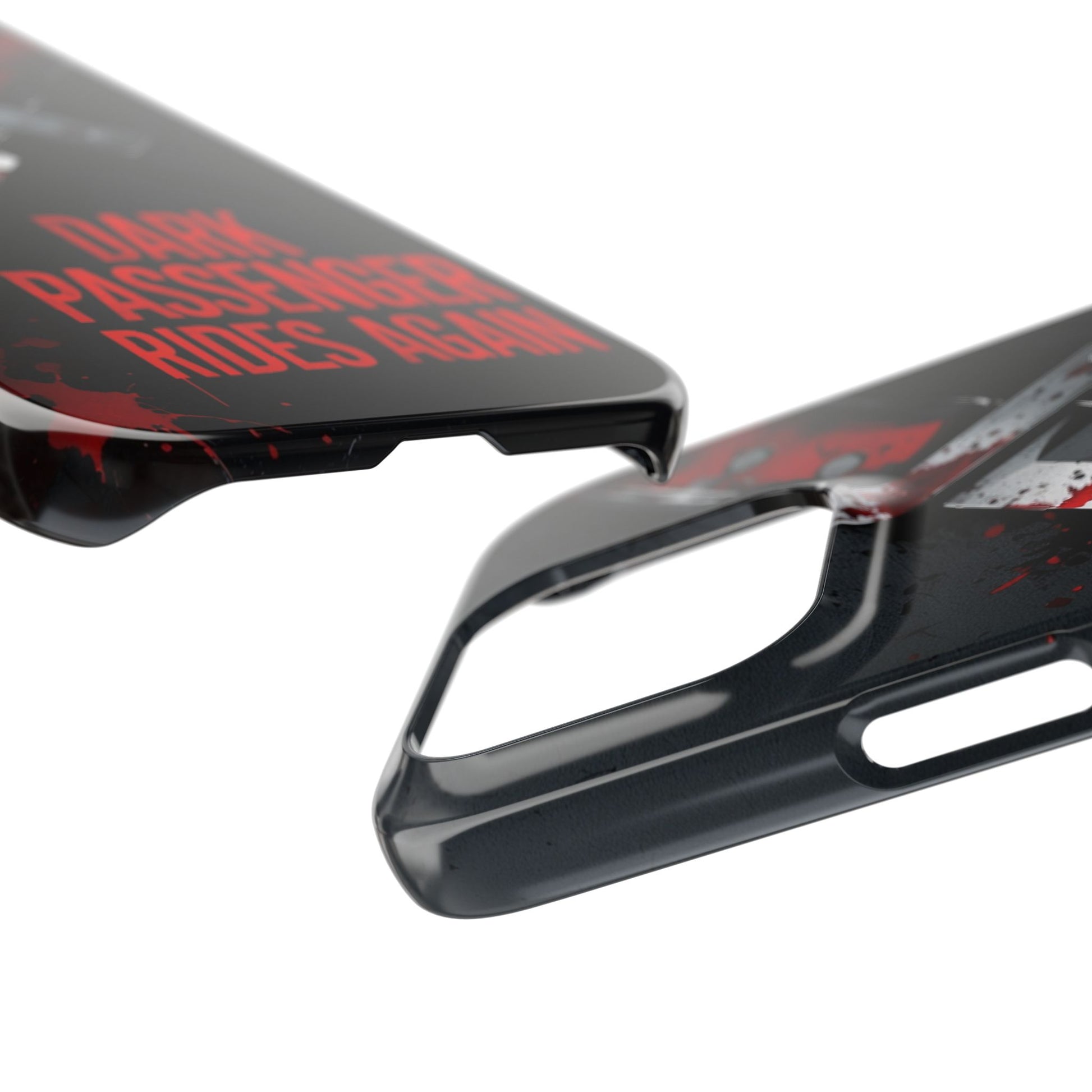 Dark Passenger Rides Again | Killer Instinct Blood Splatter Phone Case
