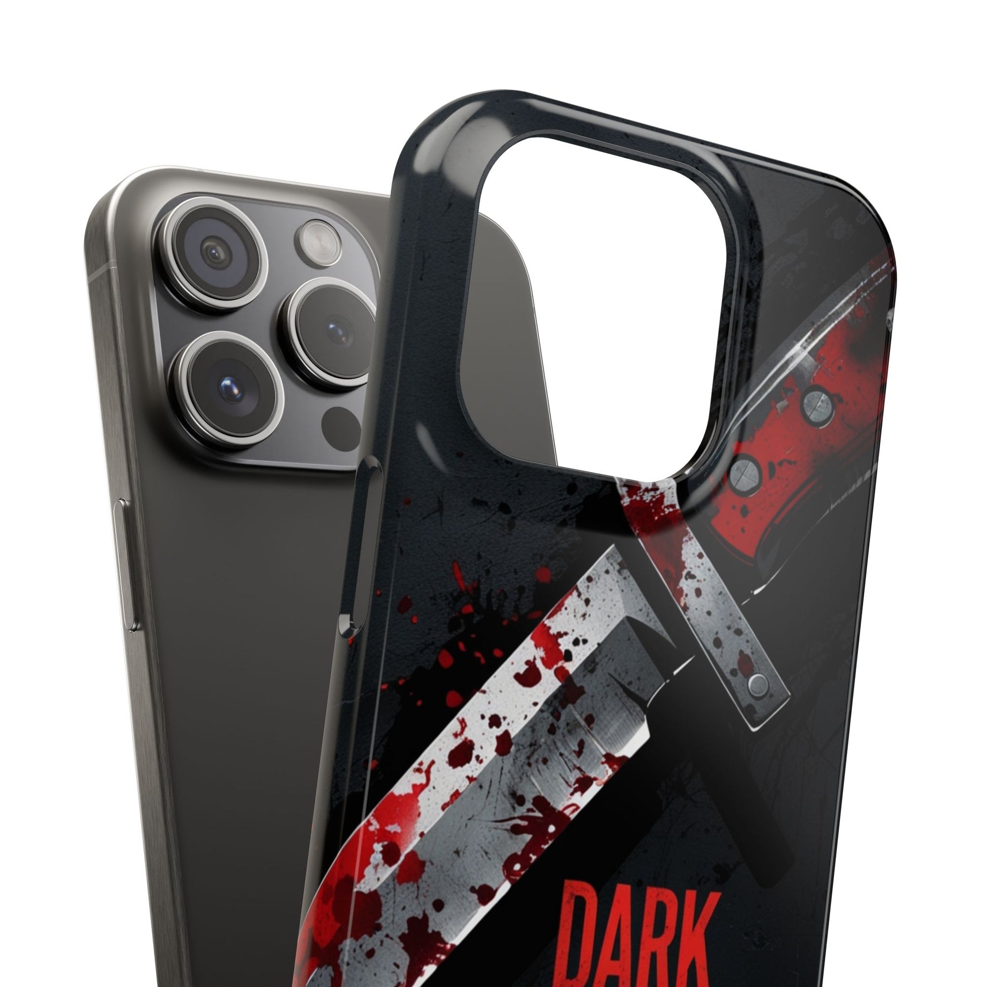 Dark Passenger Rides Again | Killer Instinct Blood Splatter Phone Case