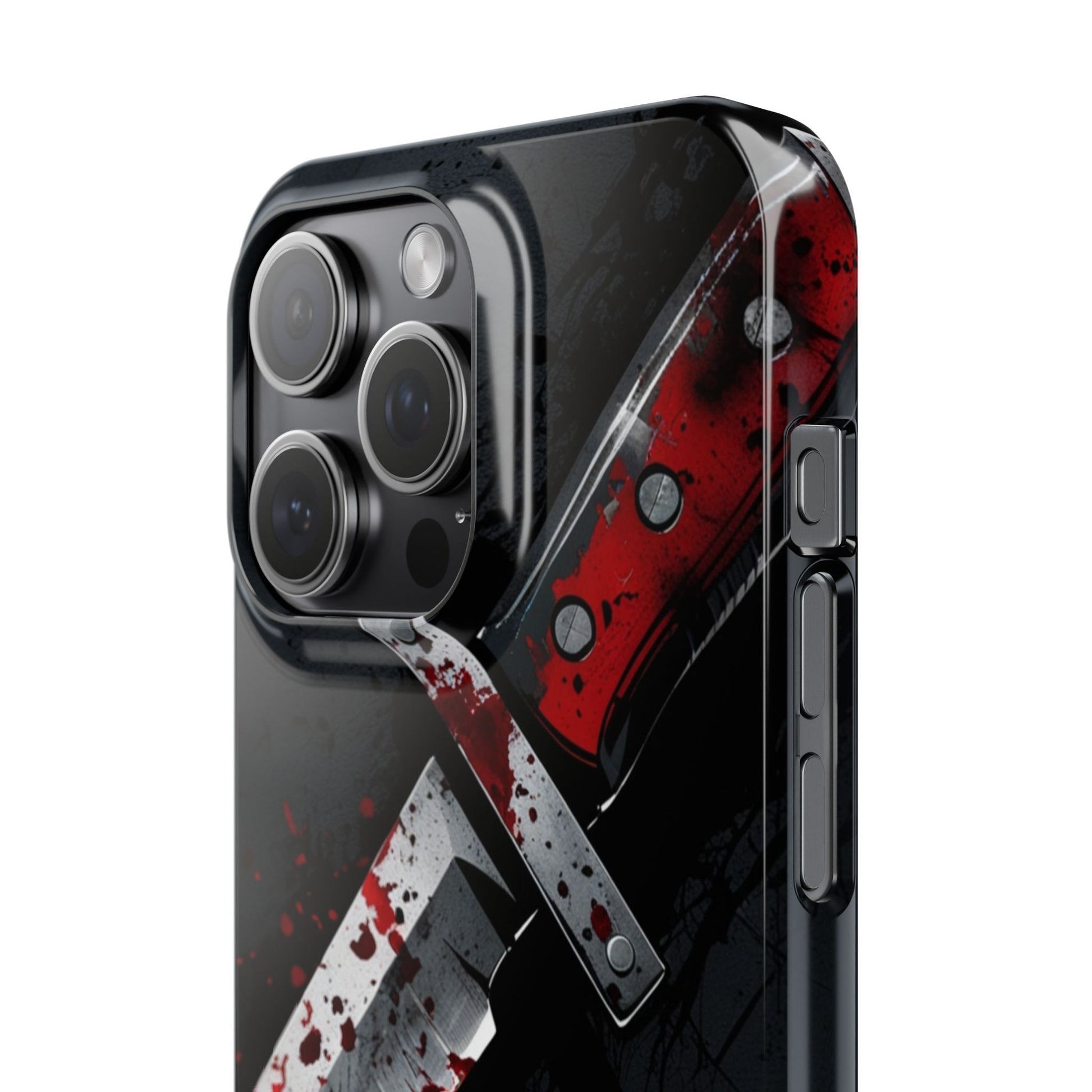 Dark Passenger Rides Again | Killer Instinct Blood Splatter Phone Case