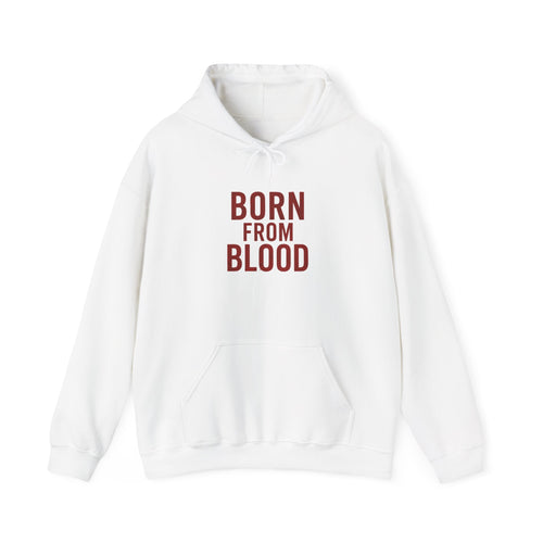 Born from Blood Hoodie – Abstract Blade Edition (Front & Back Print)