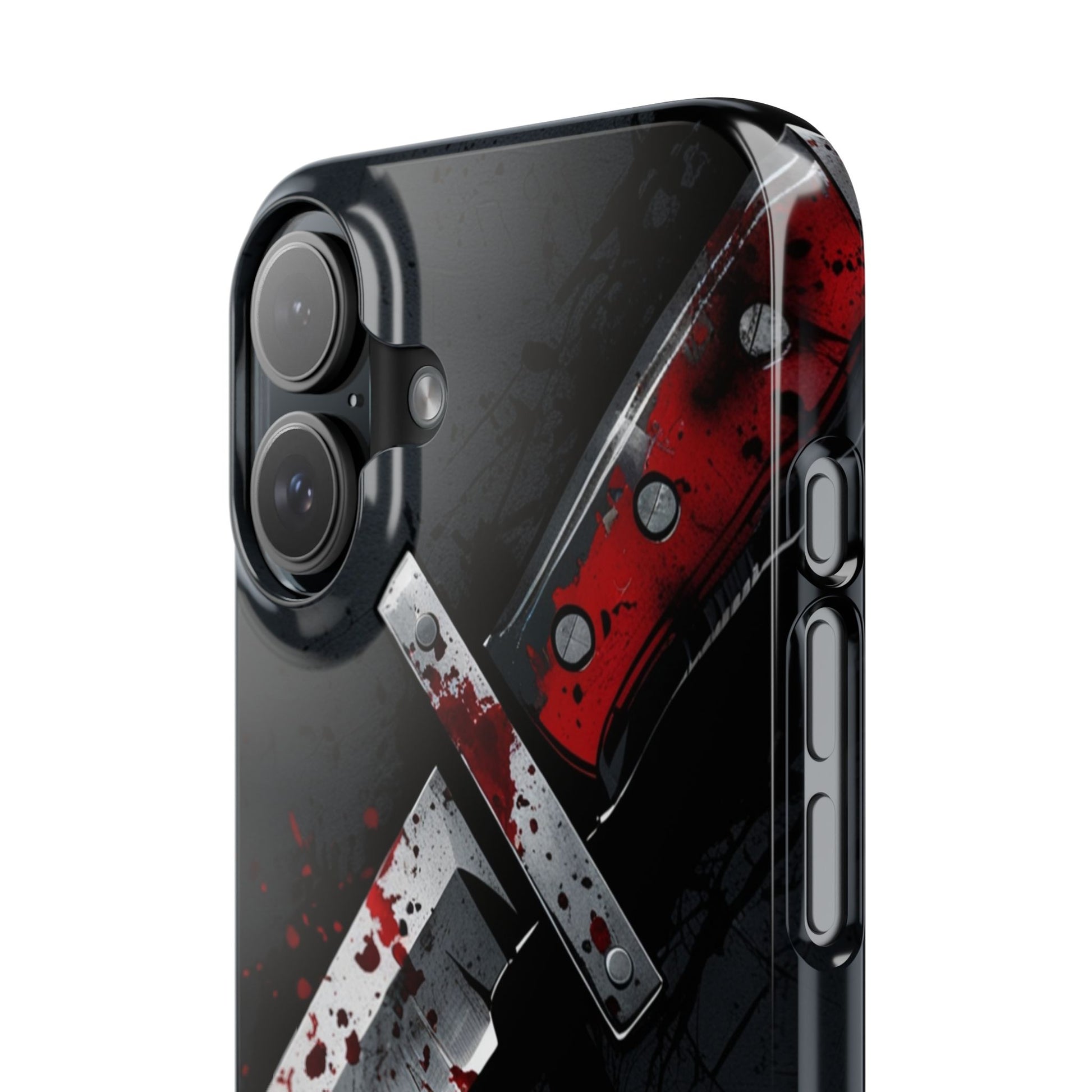 Dark Passenger Rides Again | Killer Instinct Blood Splatter Phone Case