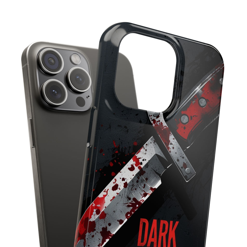 Dark Passenger Rides Again | Killer Instinct Blood Splatter Phone Case