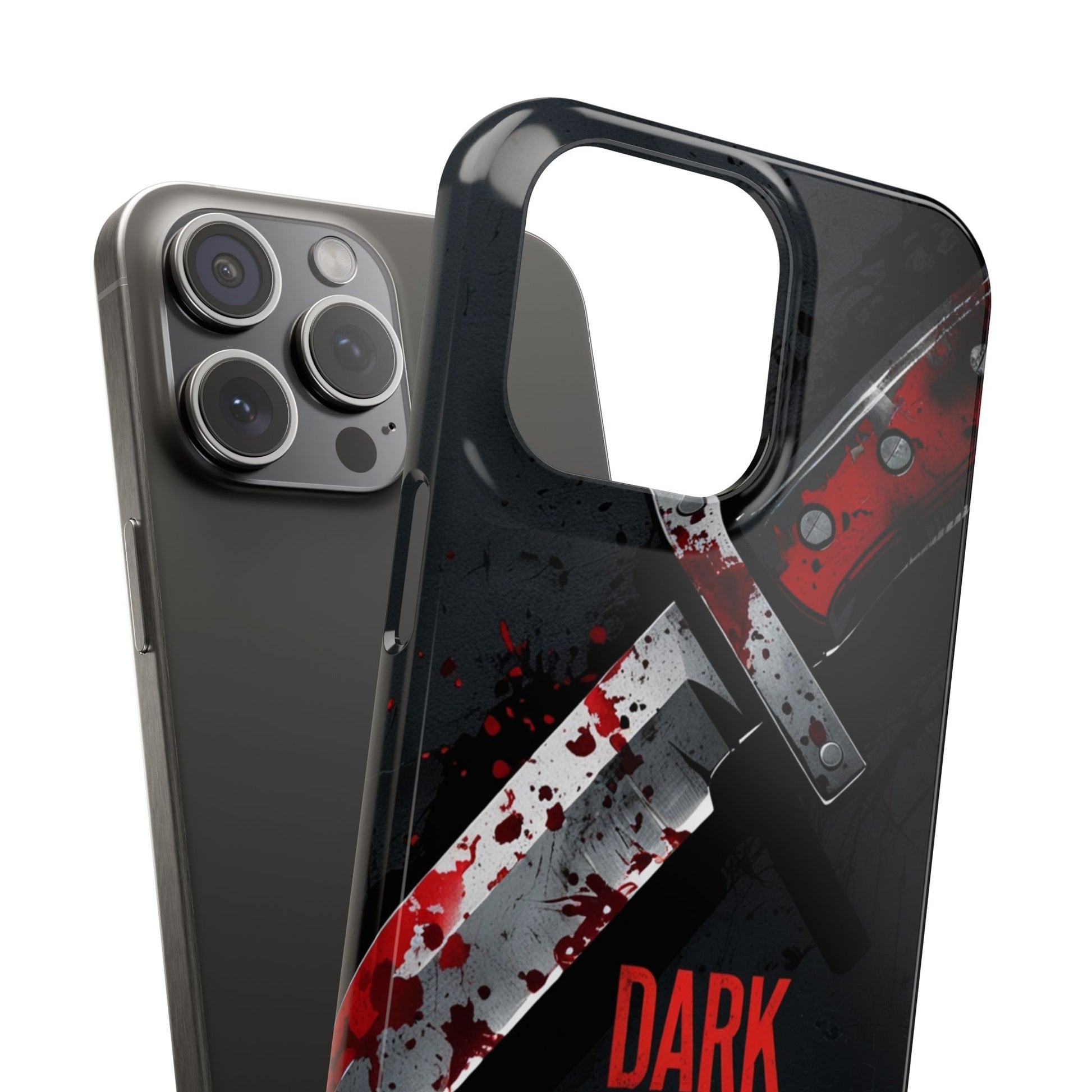 Dark Passenger Rides Again | Killer Instinct Blood Splatter Phone Case