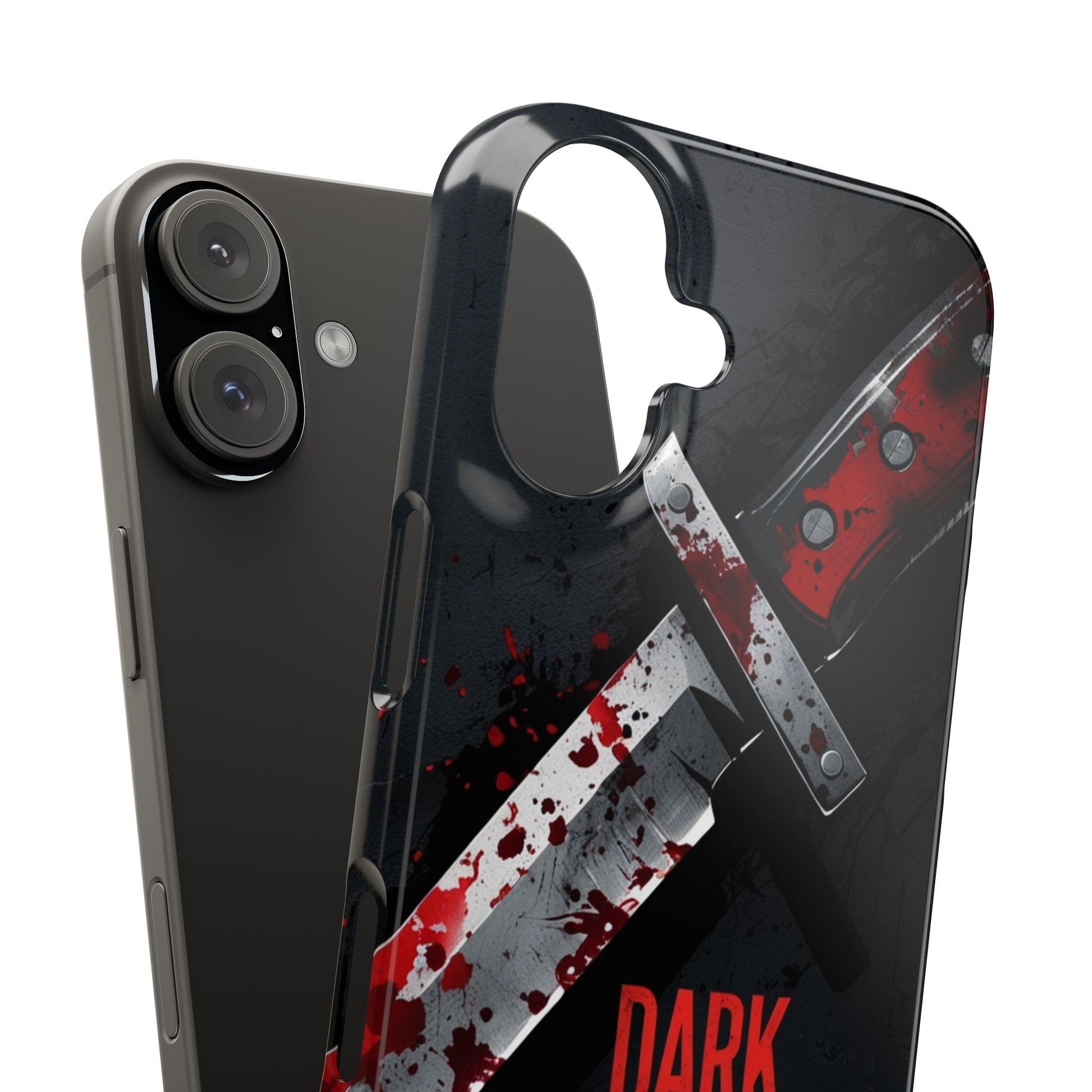 Dark Passenger Rides Again | Killer Instinct Blood Splatter Phone Case