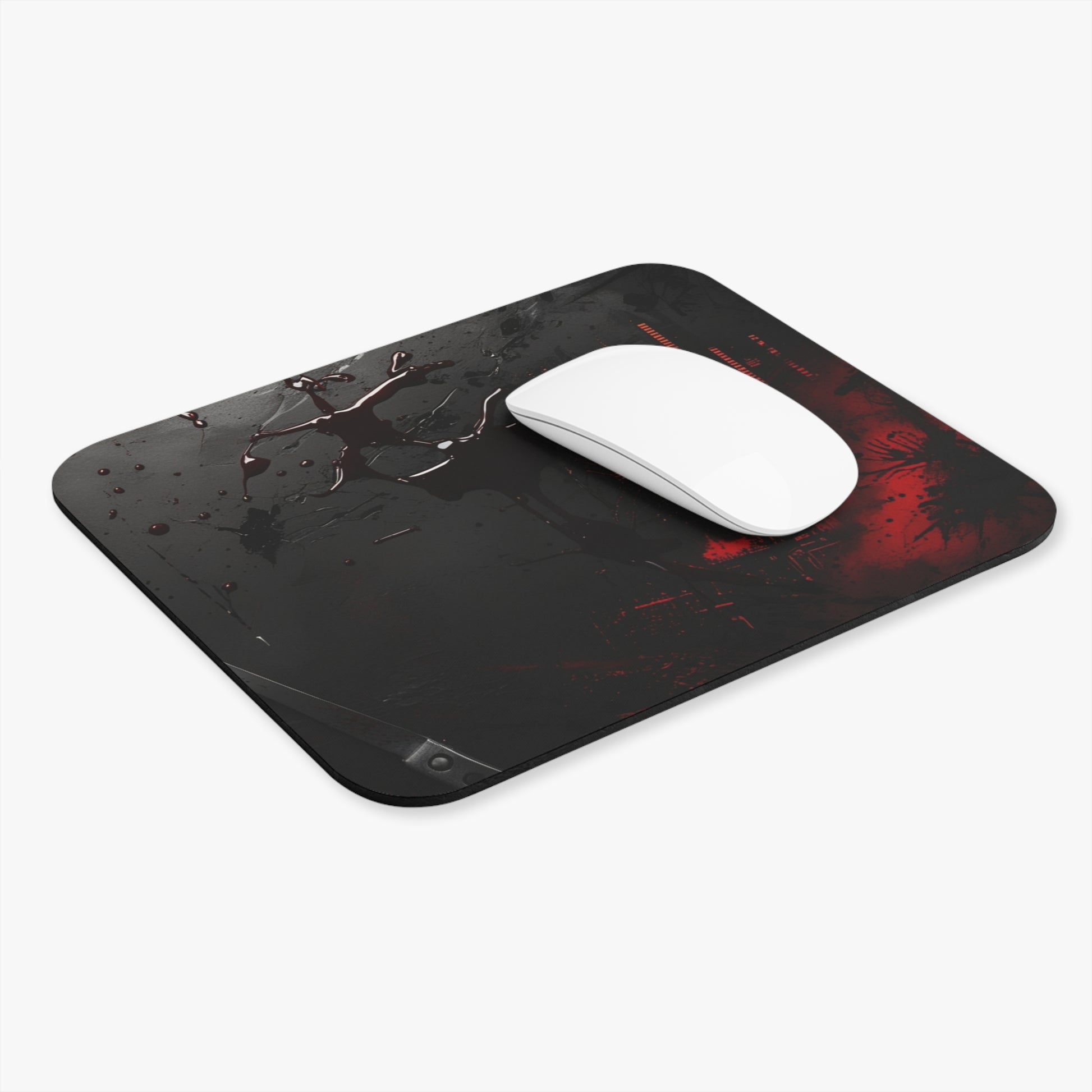 Dexter Inspired Psycho Crime Scene Mouse Pad – Blood Splatter & Forensic Vibes