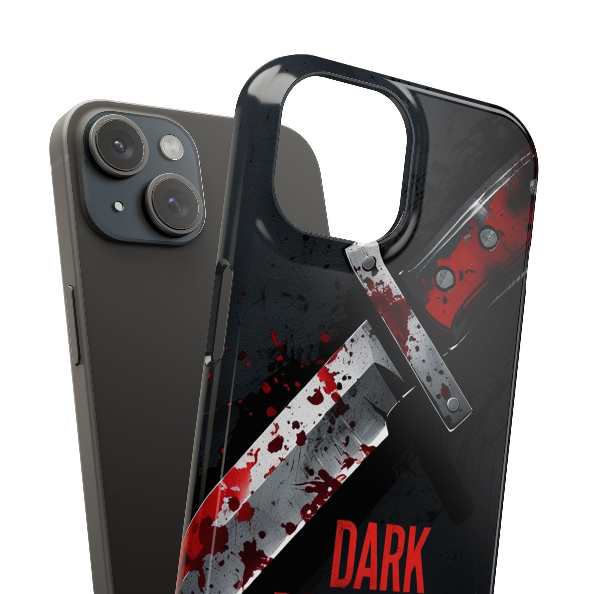 Dark Passenger Rides Again | Killer Instinct Blood Splatter Phone Case