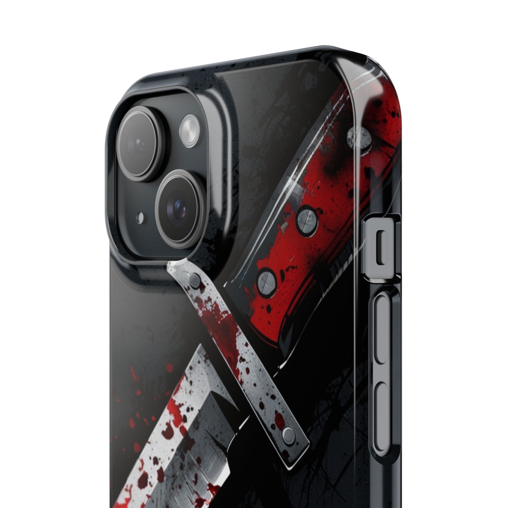 Dark Passenger Rides Again | Killer Instinct Blood Splatter Phone Case