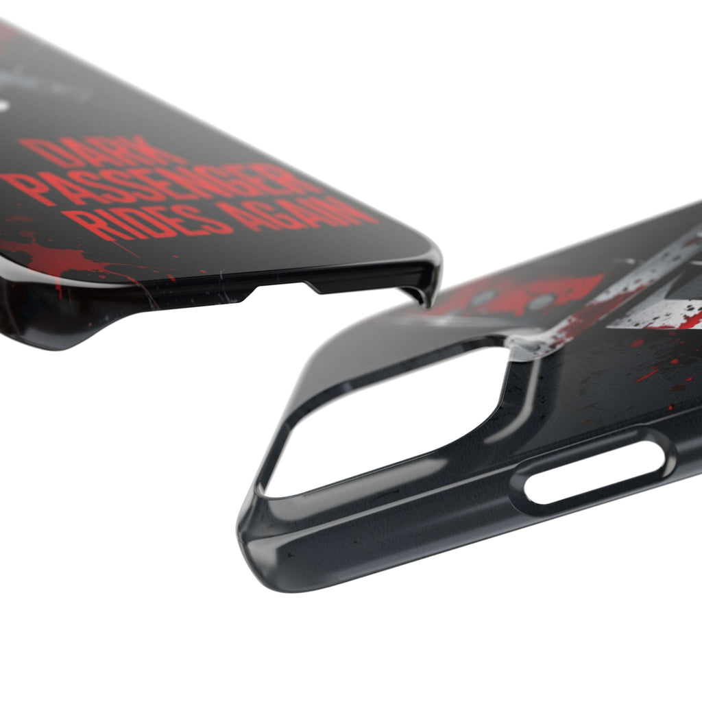 Dark Passenger Rides Again | Killer Instinct Blood Splatter Phone Case