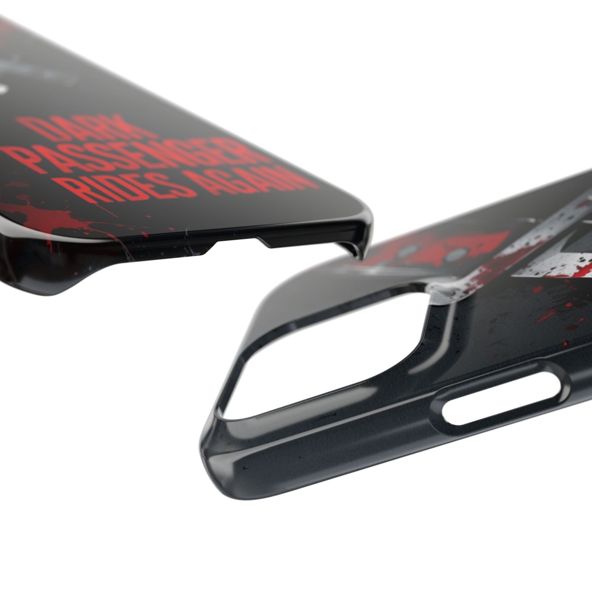 Dark Passenger Rides Again | Killer Instinct Blood Splatter Phone Case
