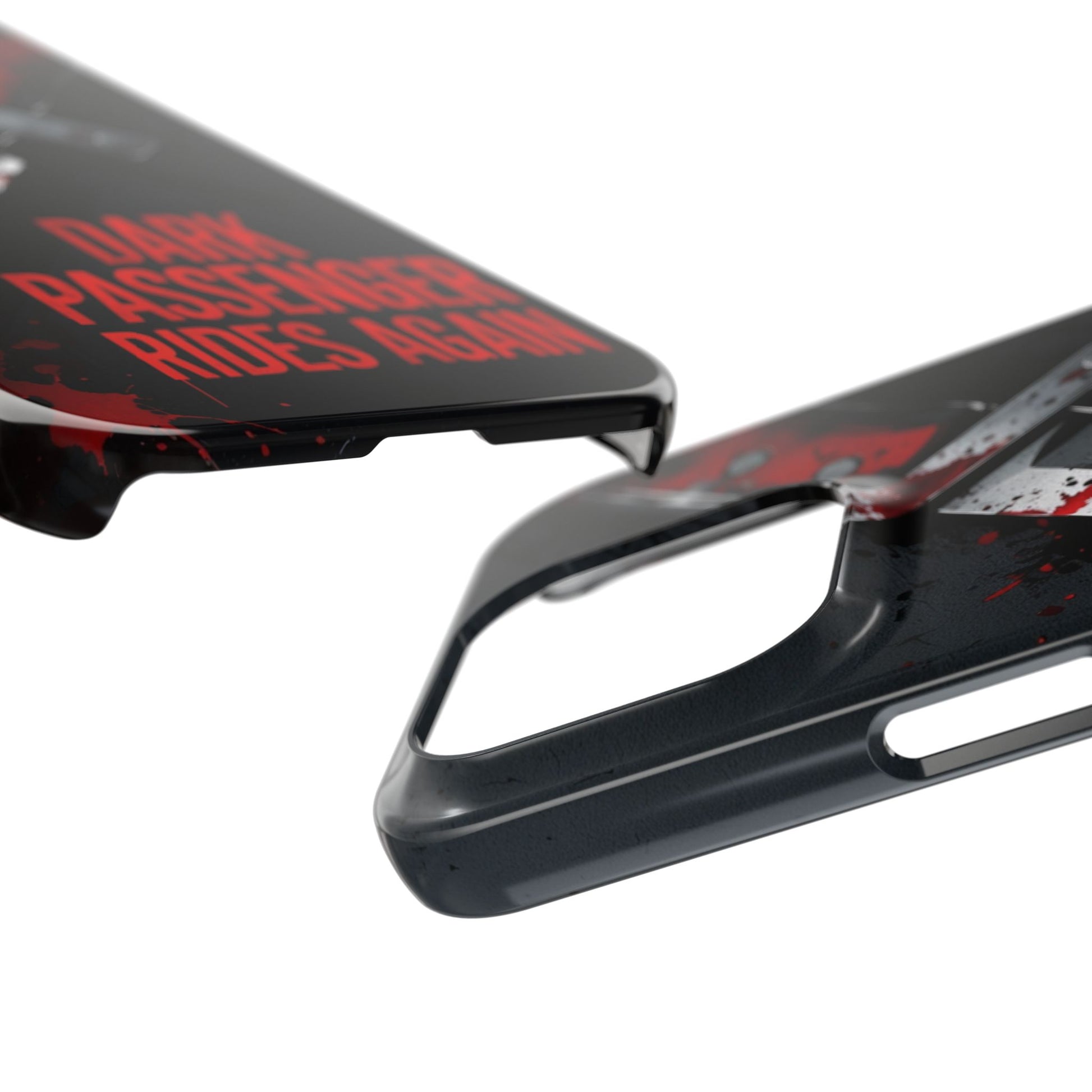 Dark Passenger Rides Again | Killer Instinct Blood Splatter Phone Case