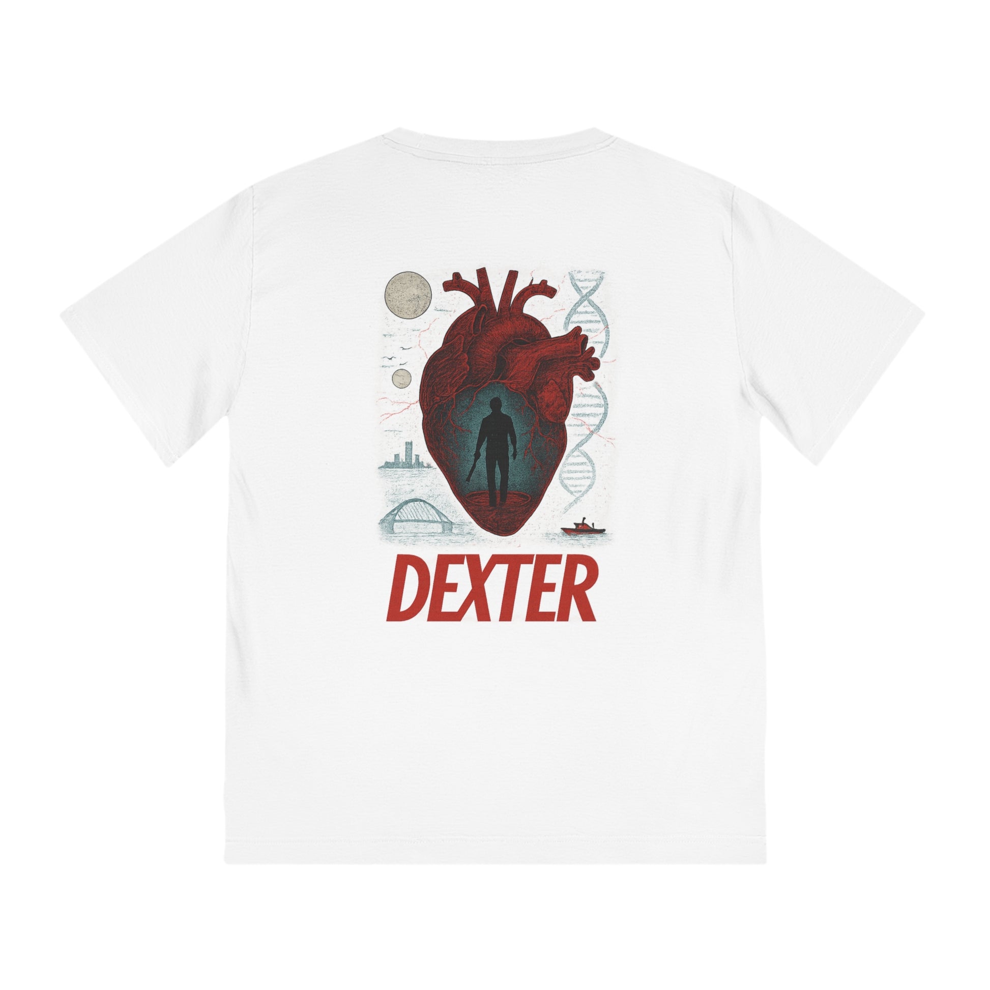 Rocker T-Shirt - Dexter Crime Thriller Back Print Tee