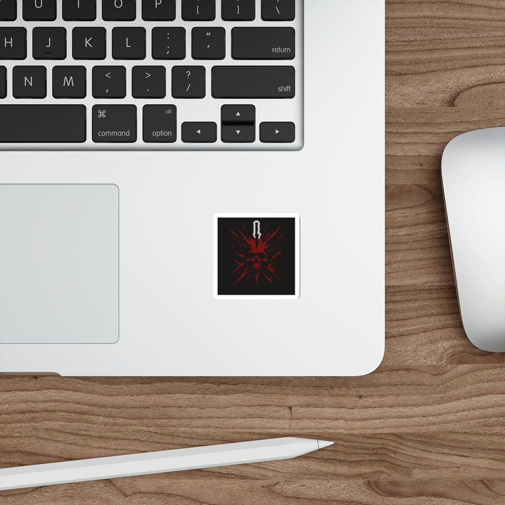 Dark Passenger Signature Abstract Sticker