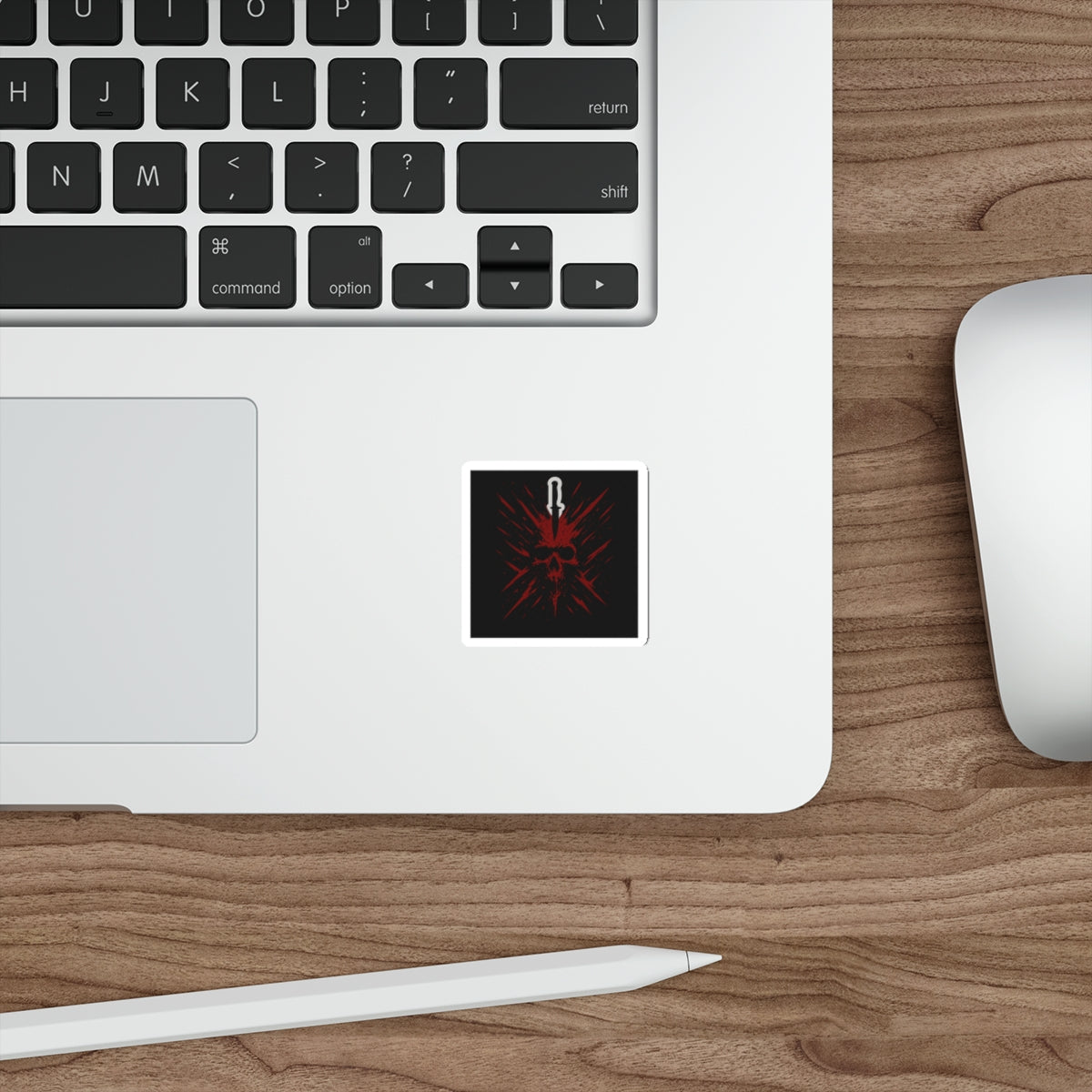 Dark Passenger Signature Abstract Sticker