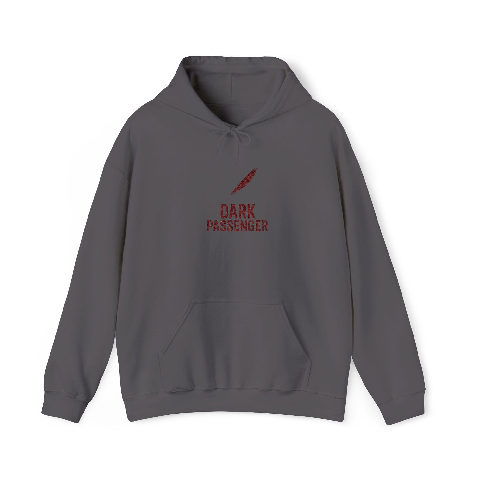 Dark Passenger Minimal Embroidered Hoodie - Subtle Yet Sinister