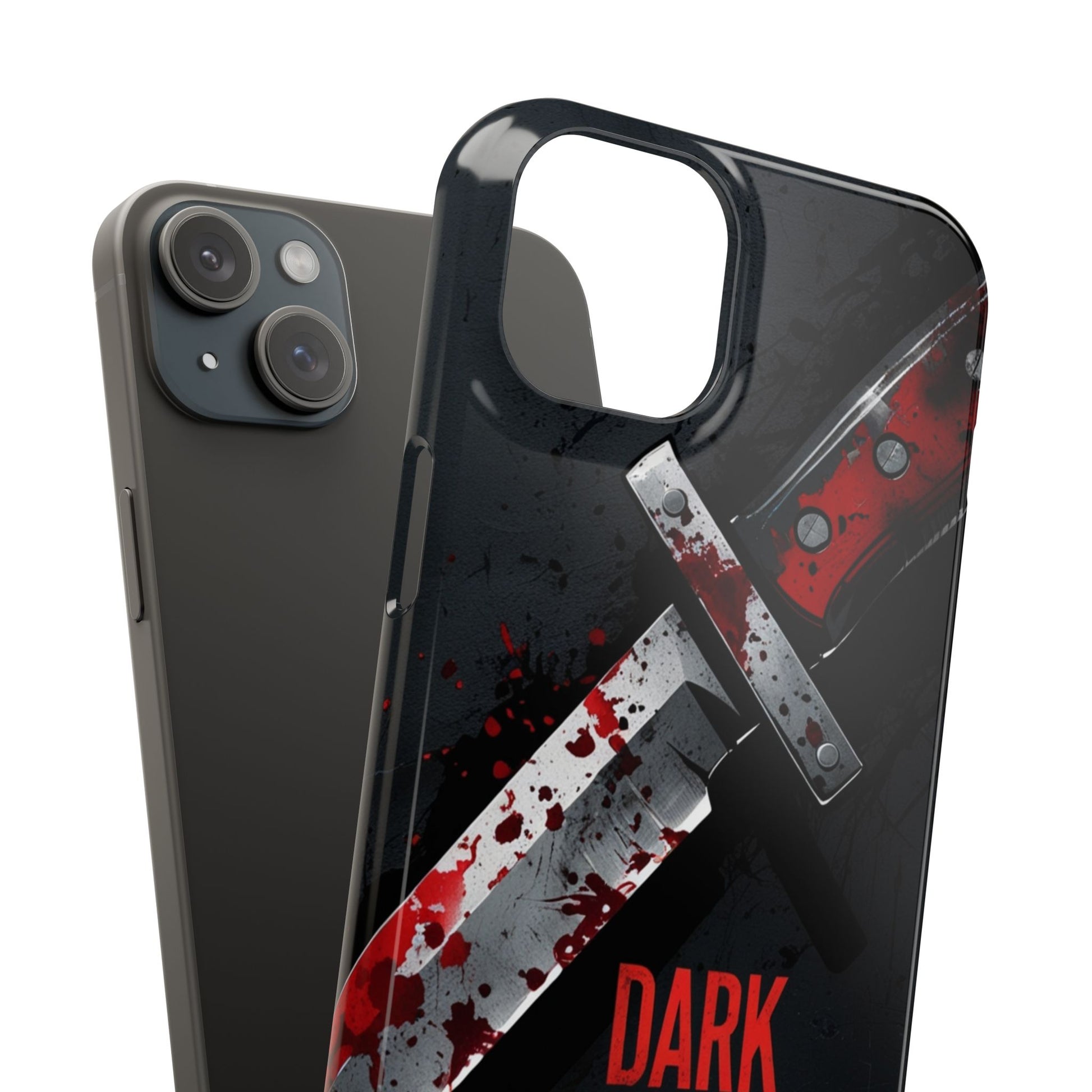 Dark Passenger Rides Again | Killer Instinct Blood Splatter Phone Case