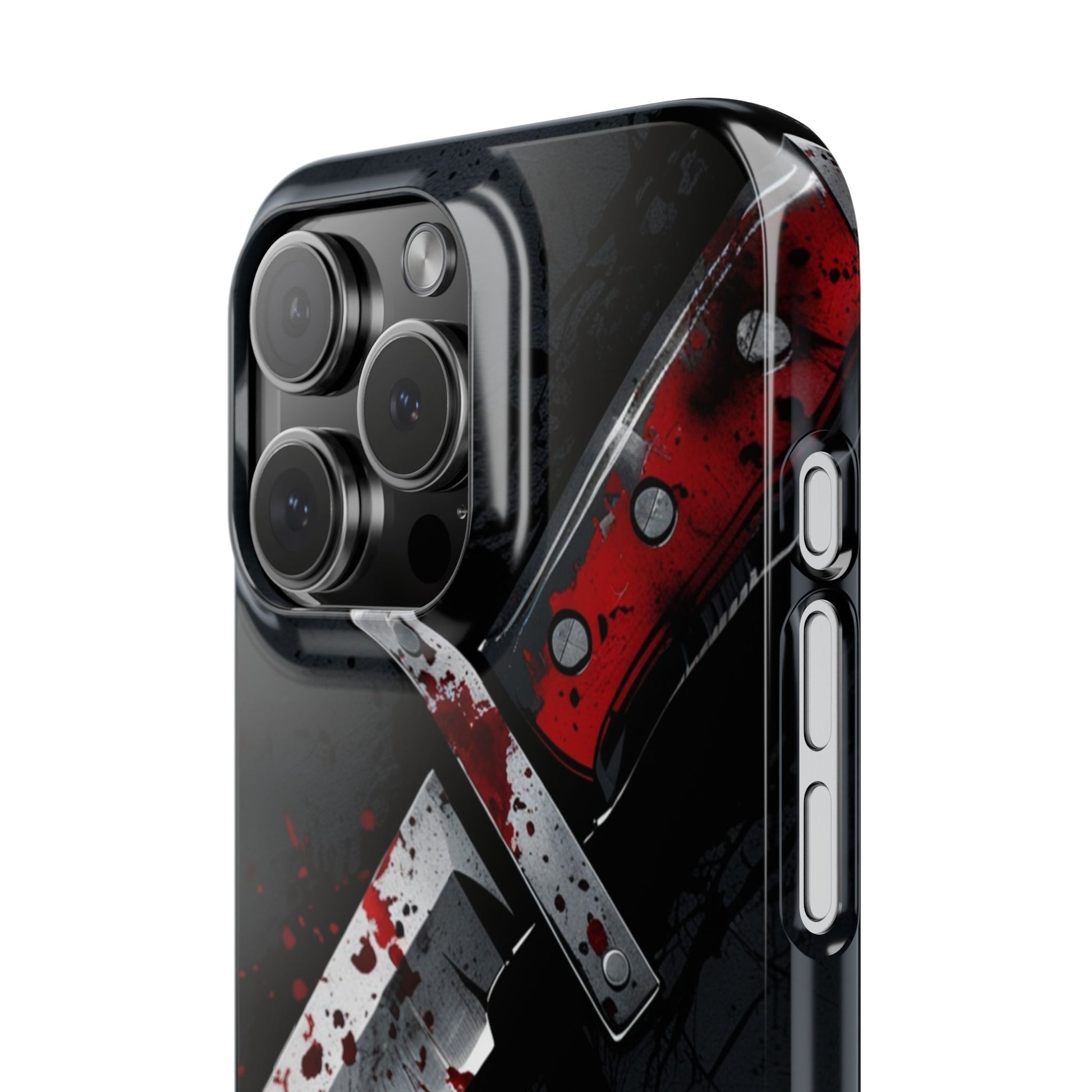 Dark Passenger Rides Again | Killer Instinct Blood Splatter Phone Case